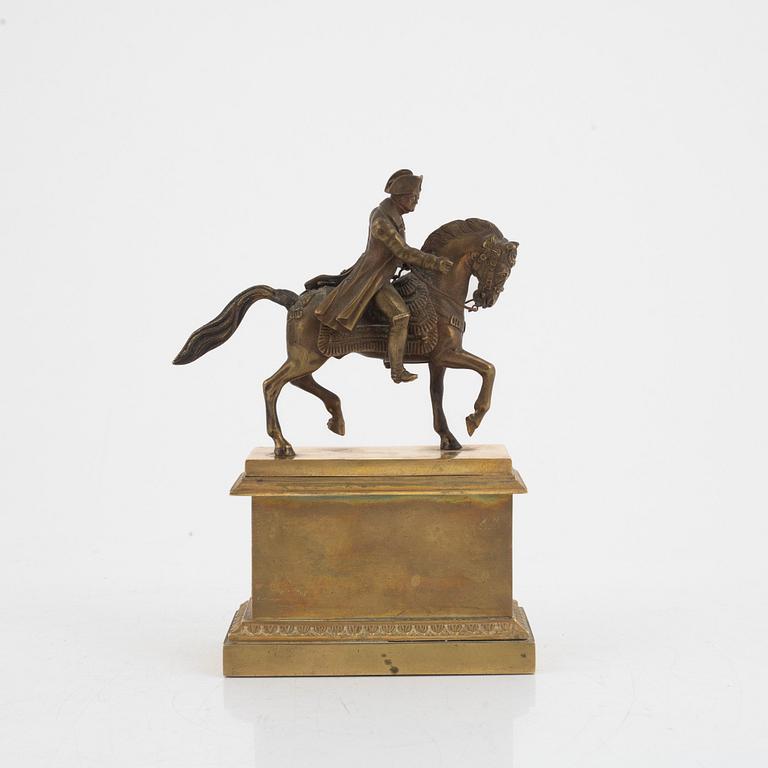 Table sculpture, Napoleon Bonaparte, 19th century.