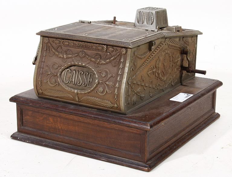 KASSAAPPARAT, Caisse, 1900-talets början.