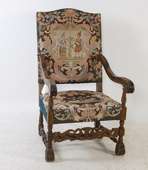 KARMSTOL, barockstil.