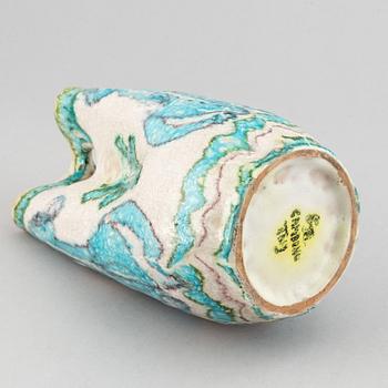 Guido Gambone, a stoneware vase / sculpture, Italy 1950's.