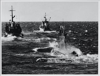 Ragnhild Haarstad, 'U-137 escorted from Swedish territory, 6/11 1981.".