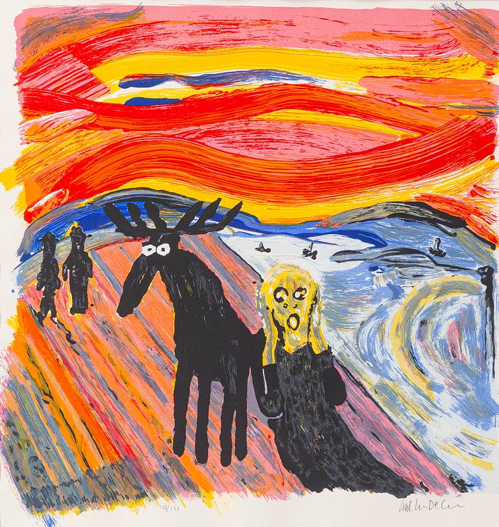 Carl Johan De Geer, "Skriet V".