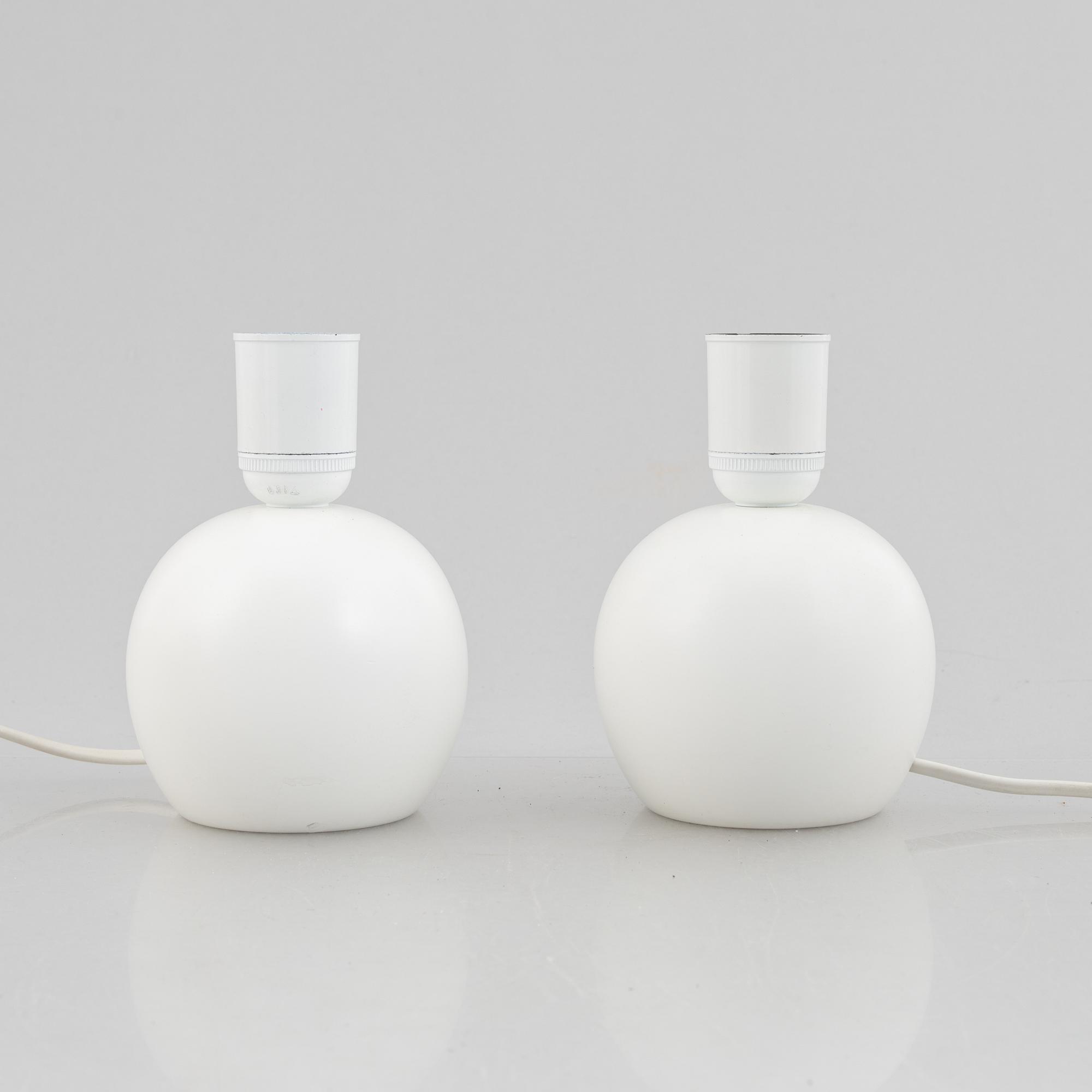 Josef Frank, a pair of model 2575 table lamps, Firma Svenskt Tenn, Sweden.