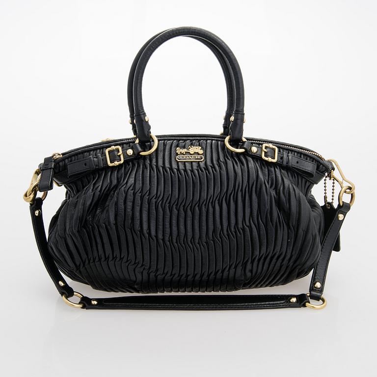 Coach, Madison Gathered leather Sophia Satchel bag.