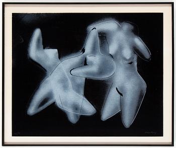 MAN RAY, serigrafi och plexiglas, 1971, inristad signatur, numrerad 20/35.