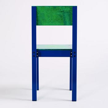 Fredrik Paulsen, stol, unik, "Chair One Open Air, Night Swimming", JOY, 2024.