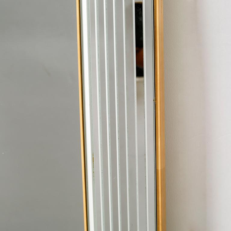 A late 20th century mirror and console table by Deknudt, Belgium.