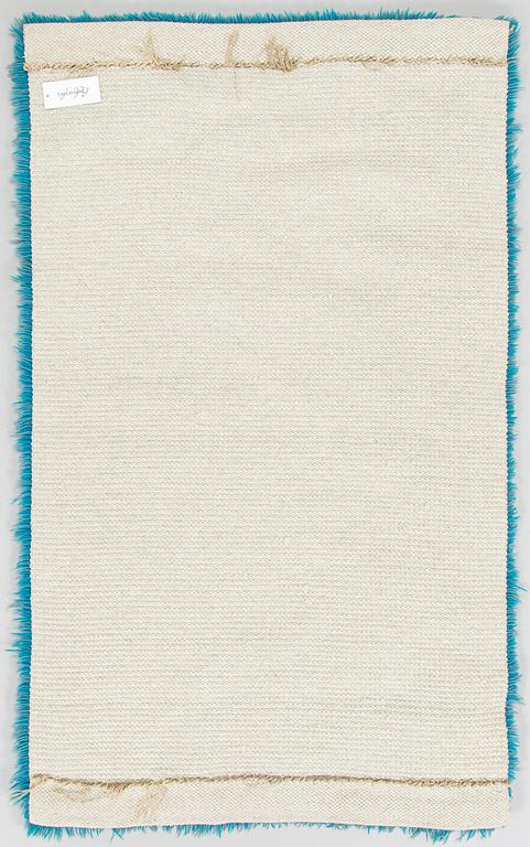 Satu Peura, ryijy, malli Ryijypalvelu, noin 150 x 90 cm.