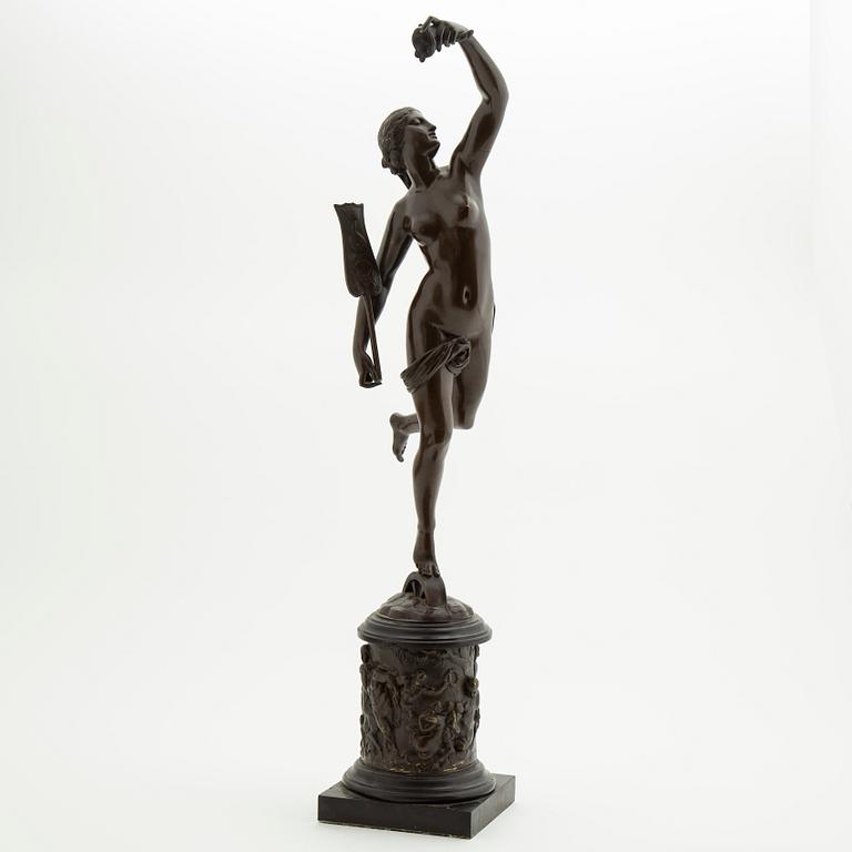 Sculpture, bronze, around 1900.
