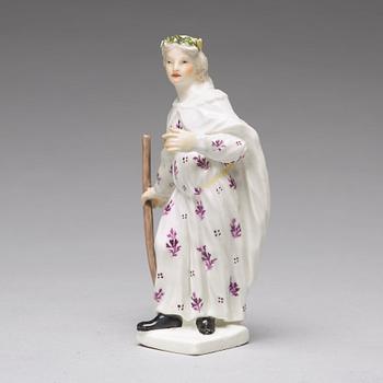 A Meissen Janus porcelain figure, 18th Century.