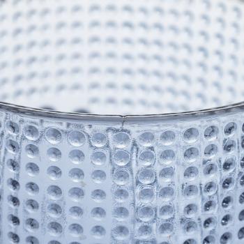 Nanny Still, servisdelar, 19 st, glas, "Grapponia", Riihimäen Lasi, Finland. Serien formgiven 1968.