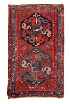 250. A rug, antique, so-called "Cloud band Kazak", ca 230 x 144 cm.