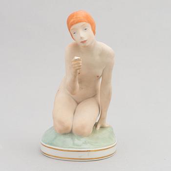 Gerhard Henning, a porcelain figurine, Royal Copenhagen, Denmark, first half of the 20th century.