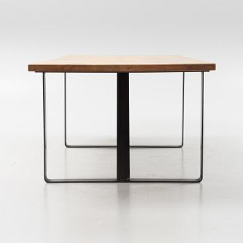 A birch dining table, Sven Larsson Möbelshop, late 20th Century.