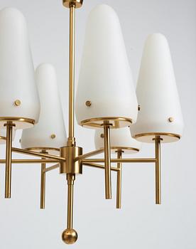 Hans-Agne Jakobsson, two ceiling lamps, model "T 82", Hans Agne Jakobsson AB, Markaryd, 1950-60s.