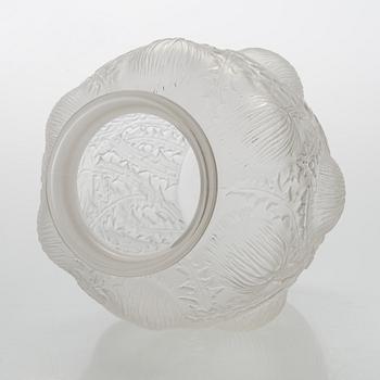 René Lalique, a 'Domrémy' glass vase, 1926.