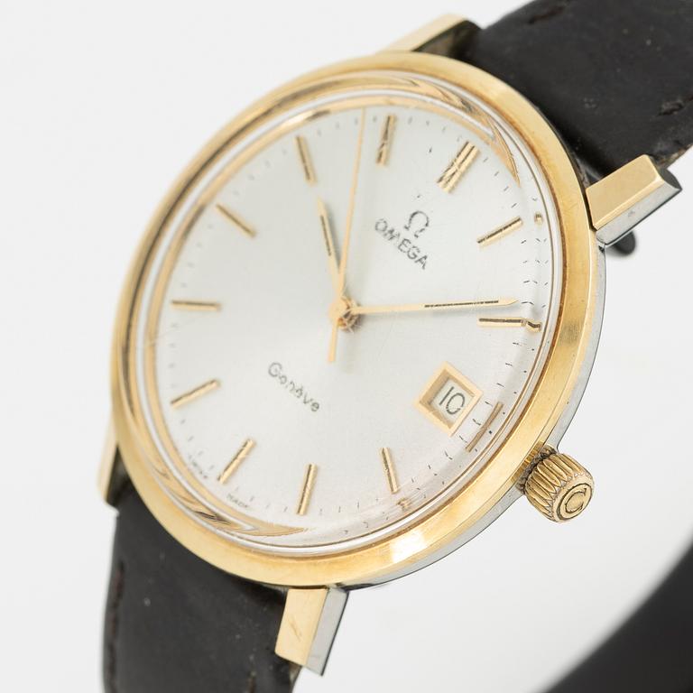 Omega, Genève, armbandsur, 35.5 mm.