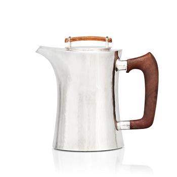 Einar Telander, a sterling silver pitcher, Silversmedja Einar Telander Stockholm 1981.