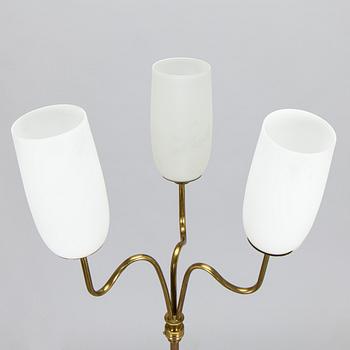 Floor lamp, mid-20th century.