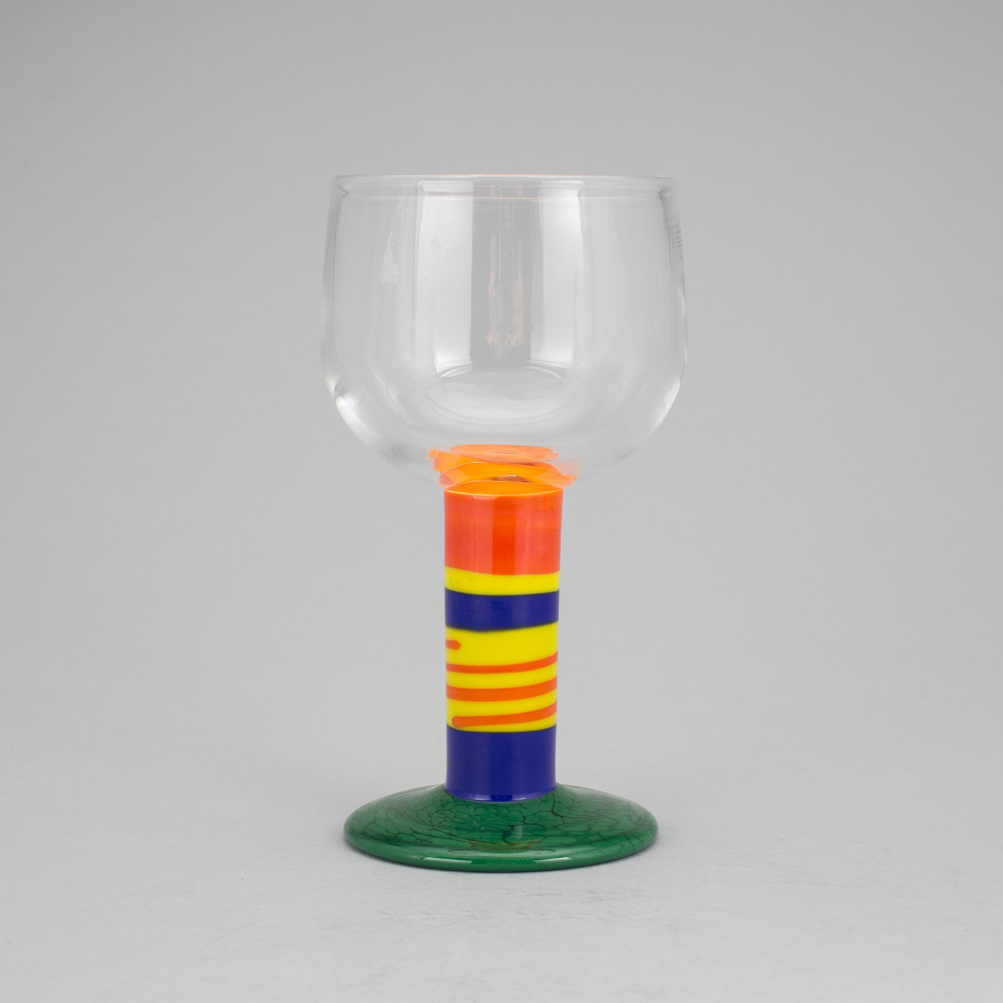 GUNNAR CYRÉN, "Popglas", Orrefors 1970.