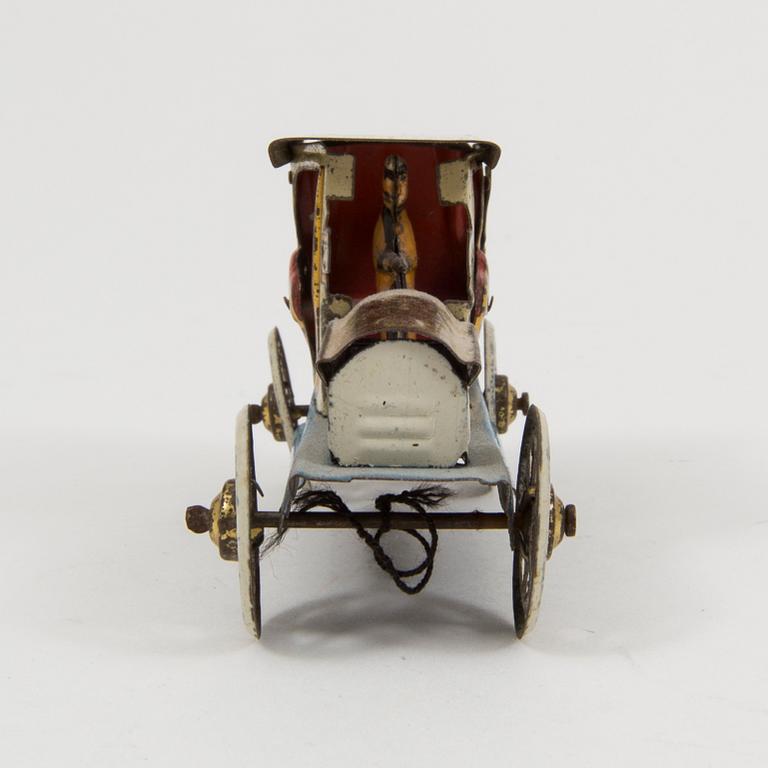 A Distler penny toy limousine Germany c. 1910.