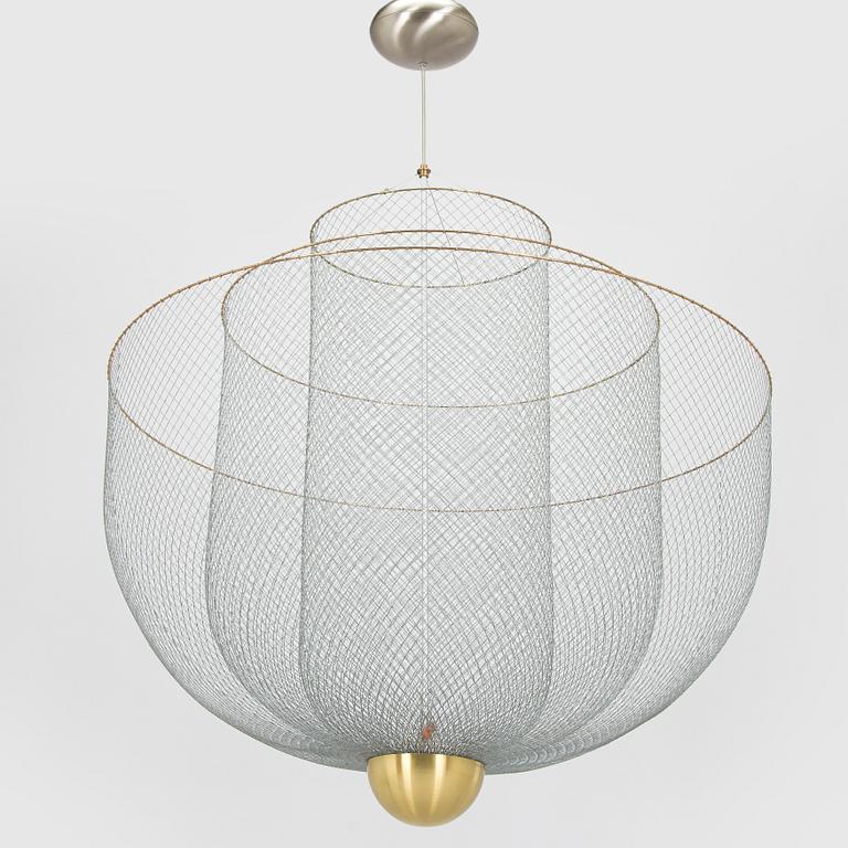 Rick Tegelaar, kattovalaisin "Meshmatics Chandelier", Moooi.