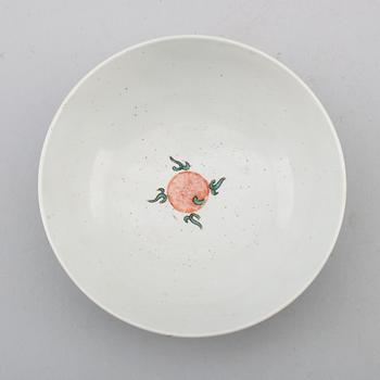 SKÅL, porslin, Kina, sannolikt 1900-tal.