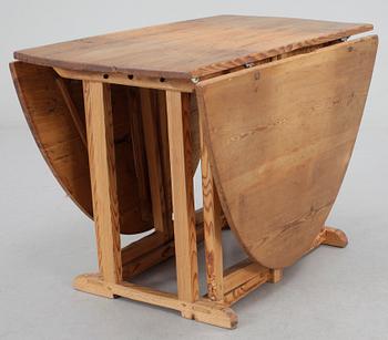 SLAGBORD, allmoge, 1800-tal.