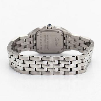 Cartier, Panthère, armbandsur, 22 x 22 (30) mm.