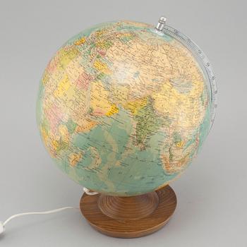 JORDGLOB MED BELYSNING, omkring 1900-talets mitt.