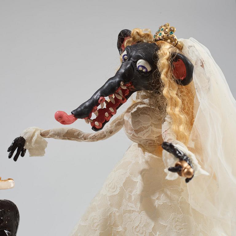 Nathalie Djurberg & Hans Berg, 'The Brain Has Corridors - Rat Bride'.