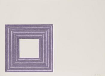 426. Frank Stella, "Hollis Frampton" ur "Purple Series".