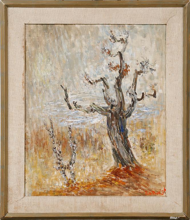 FOLKE RICKLUND, oil on panel, signed and dated -69.