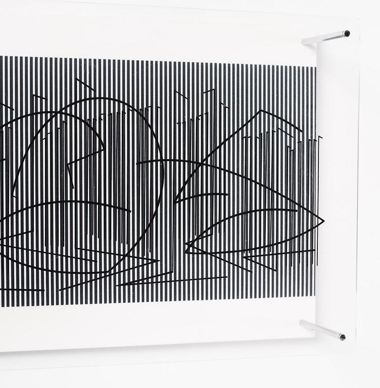 Jesús Rafael Soto, "Escritura", ur: from the Síntesis series.