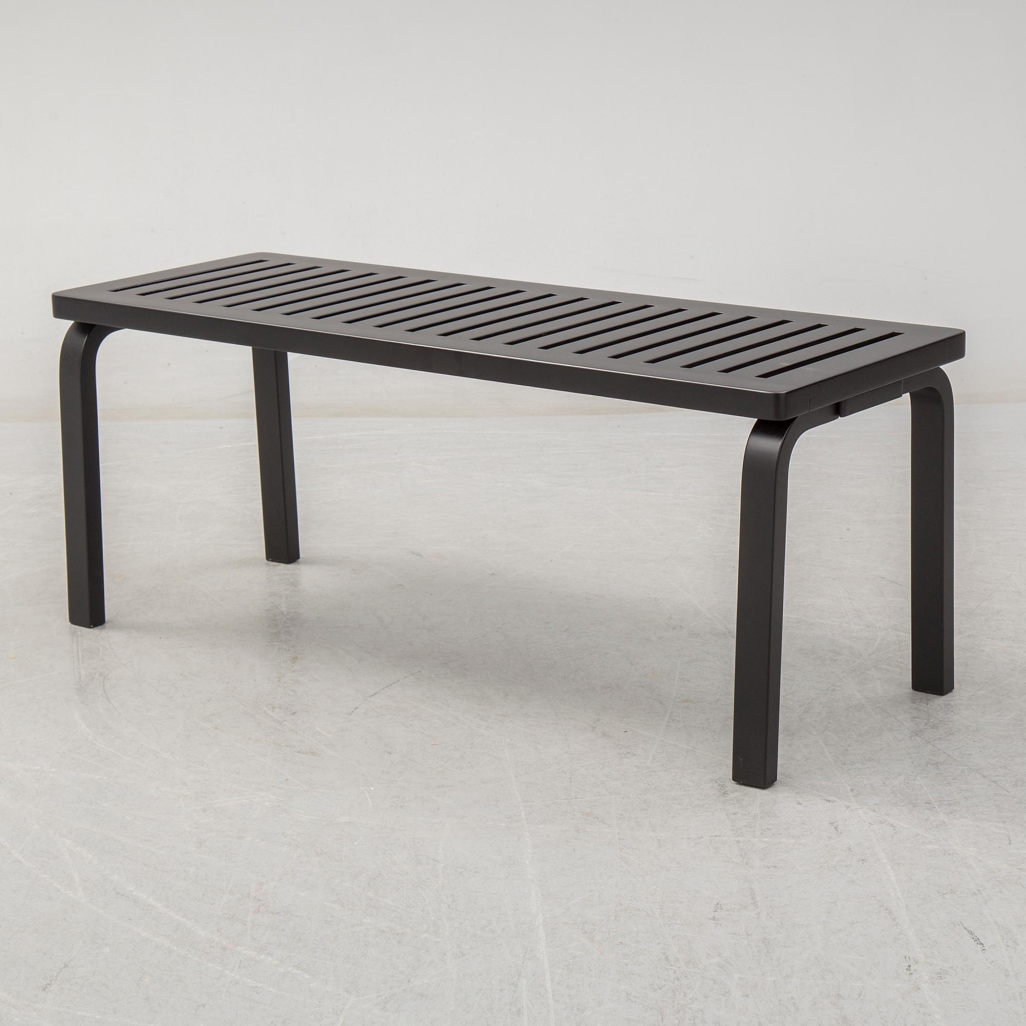 ALVAR AALTO, bänk, "153A", Artek.