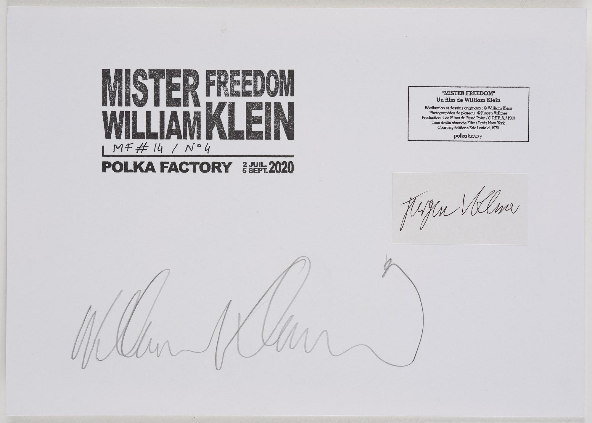 William Klein, ”Mister Freedom koffert - full set edition”, 2020.