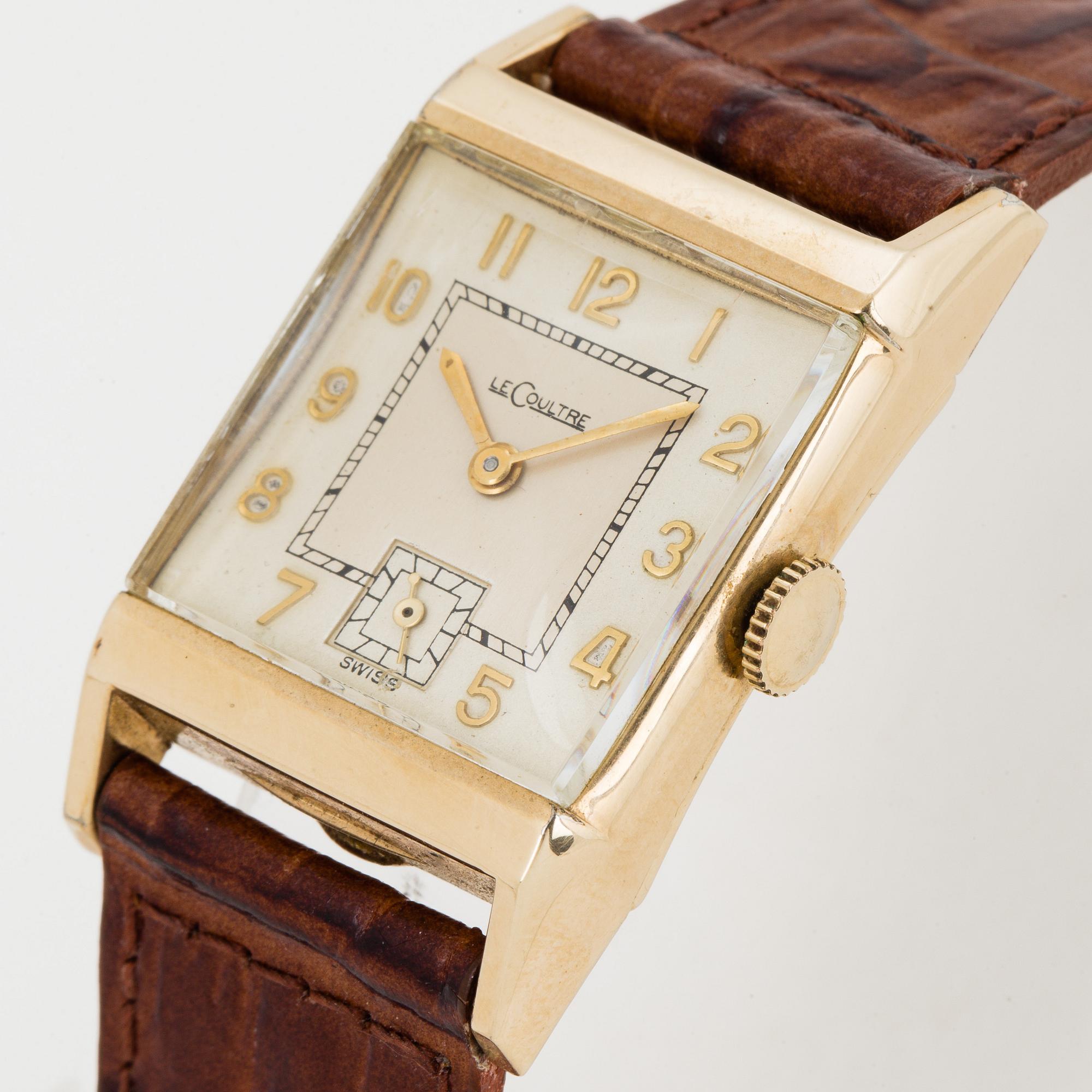 LE COULTRE, wristwatch, 23 mm.