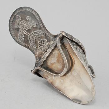 STIGBYGEL, silver, Sydamerika, 1900-talets mitt, vikt ca 260 g.