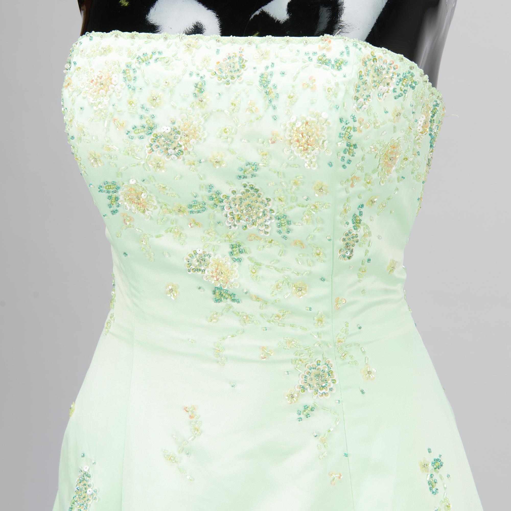 1990s Stage Performance Costume / Evening Dress in size 6(US).