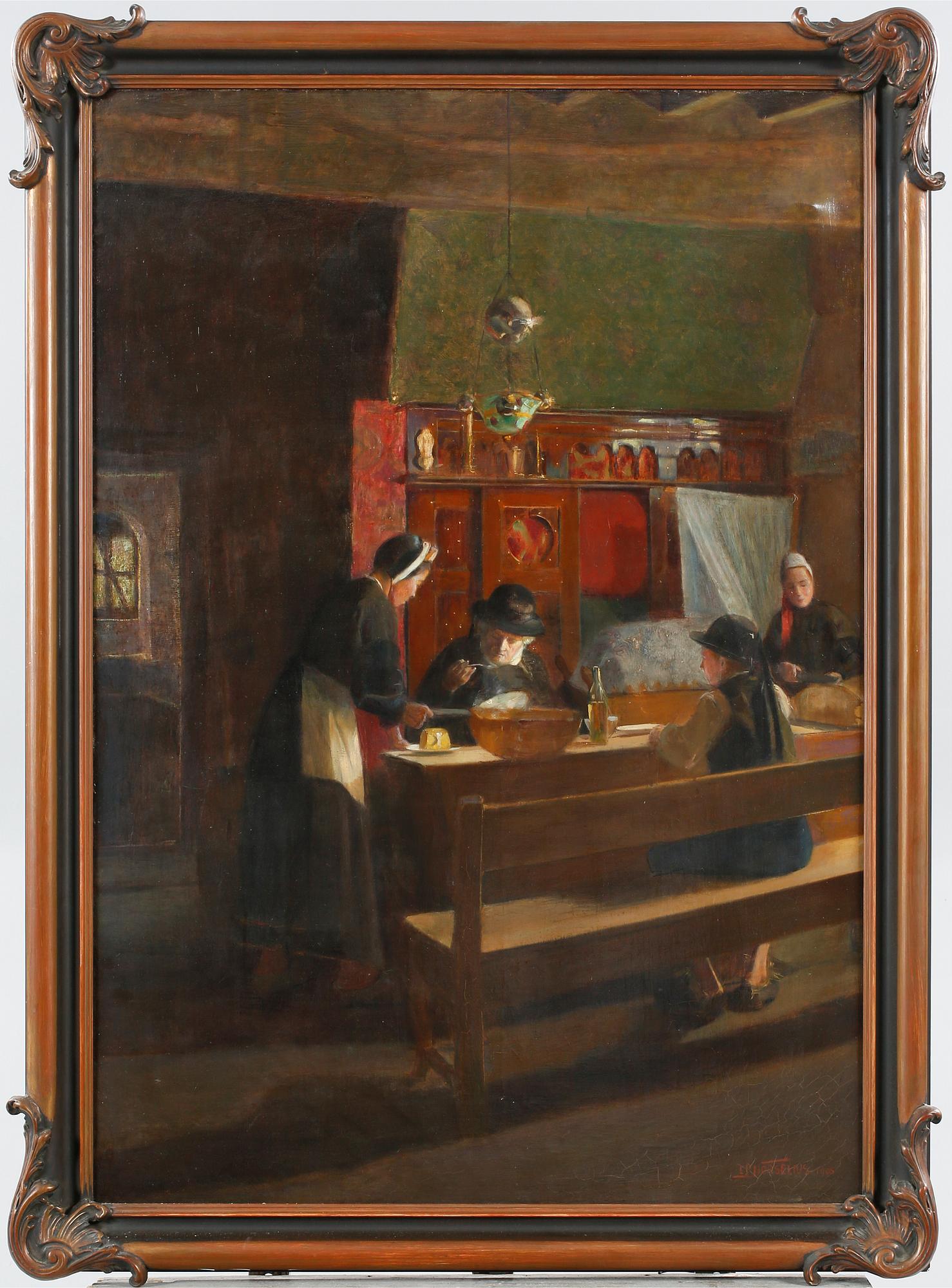 ERIC PIERRE NORSELIUS, olja på duk, signerad och daterad 1908.