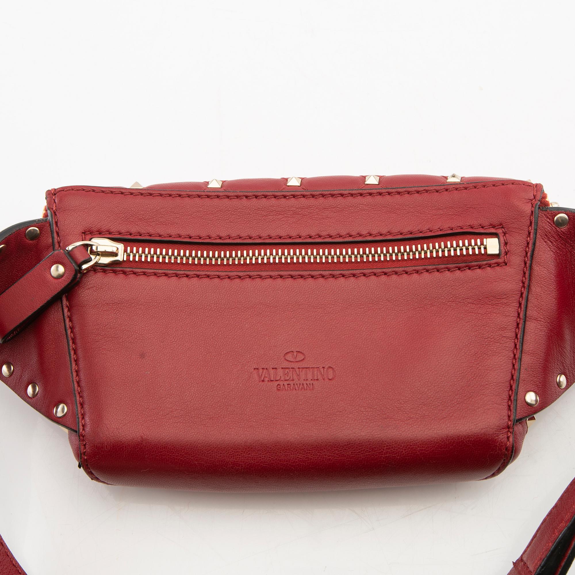 Valentino midjeväska, "Rockstud spike bumbag".