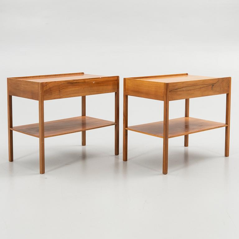 Josef Frank, bedside tables, a pair, model 914, Svenskt Tenn.