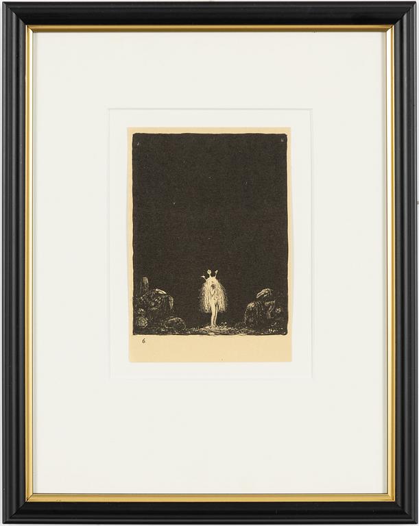 John Bauer, "Den lilla prinsessan och trollen".