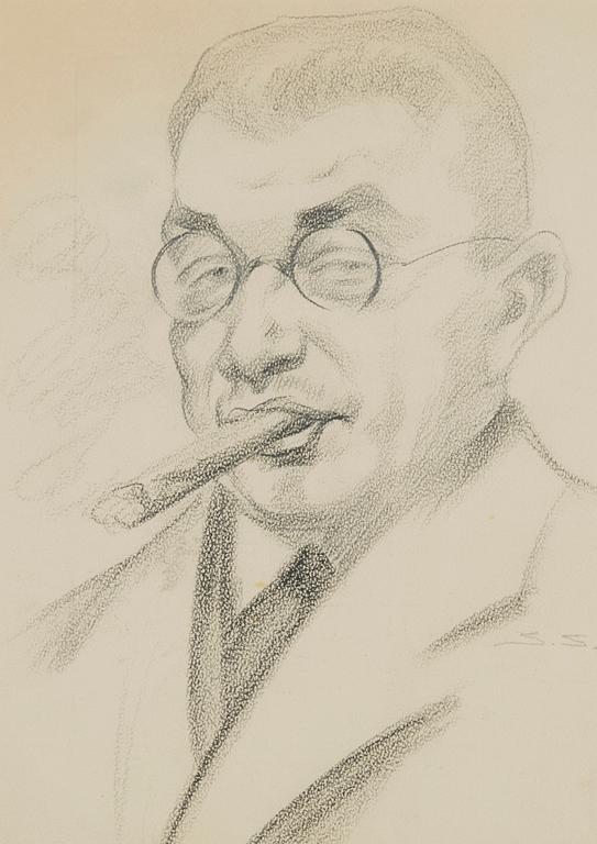 Santeri Salokivi, Man with a cigar.