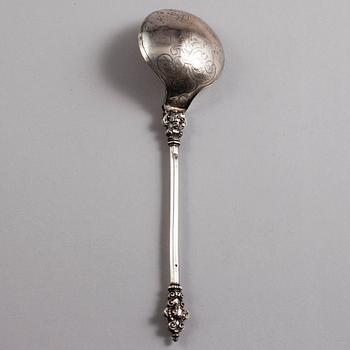 SUPSKED, silver, 1700-tal. Vikt 41 g.