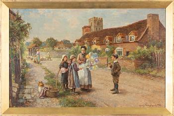 James Townshend, oil on canvas, signed.