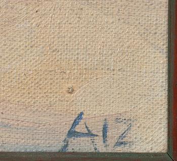 IVARS AIZKALNS, Olja på duk, sign. och dat. a tergo 2001.