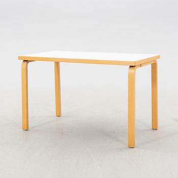 Alvar Aalto, a model '80a' table, Artek, 21st century.