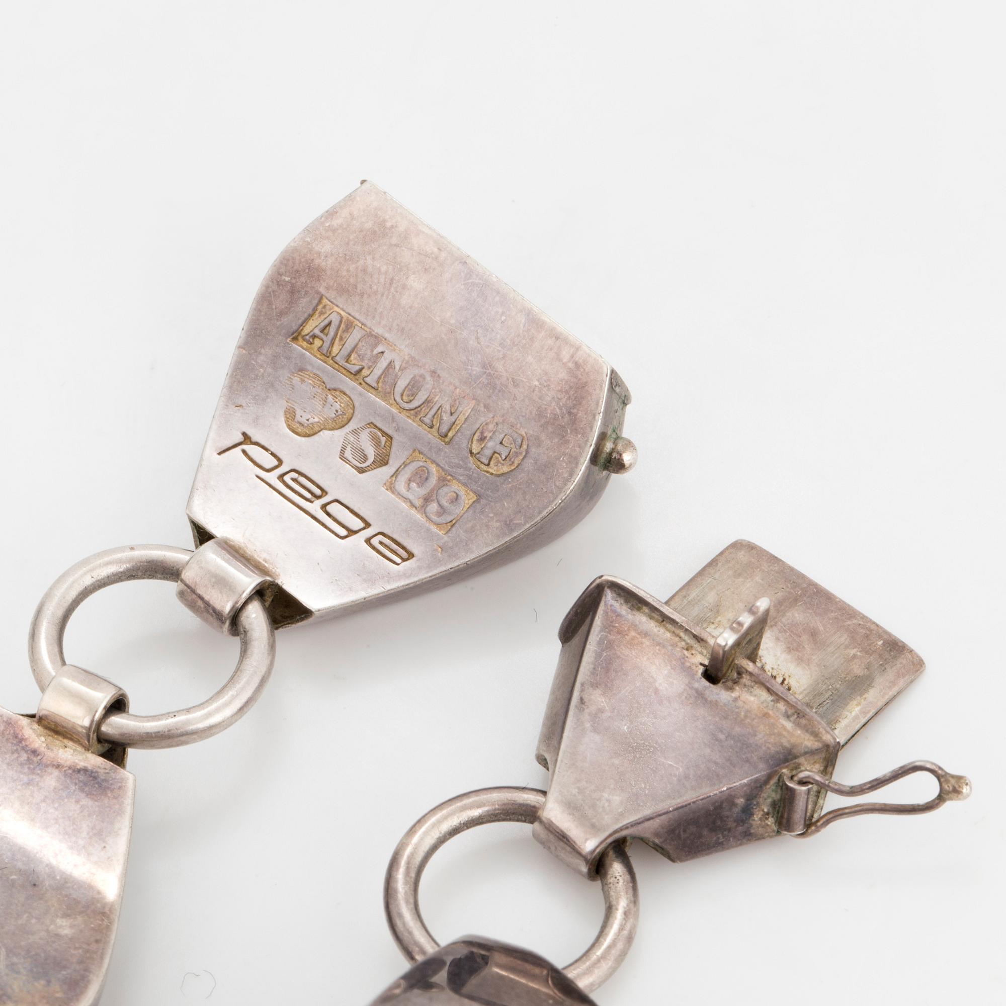 ALTON, a silver bracelet by Pege (Karl-Erik Palmberg), Falkenberg, 1966.