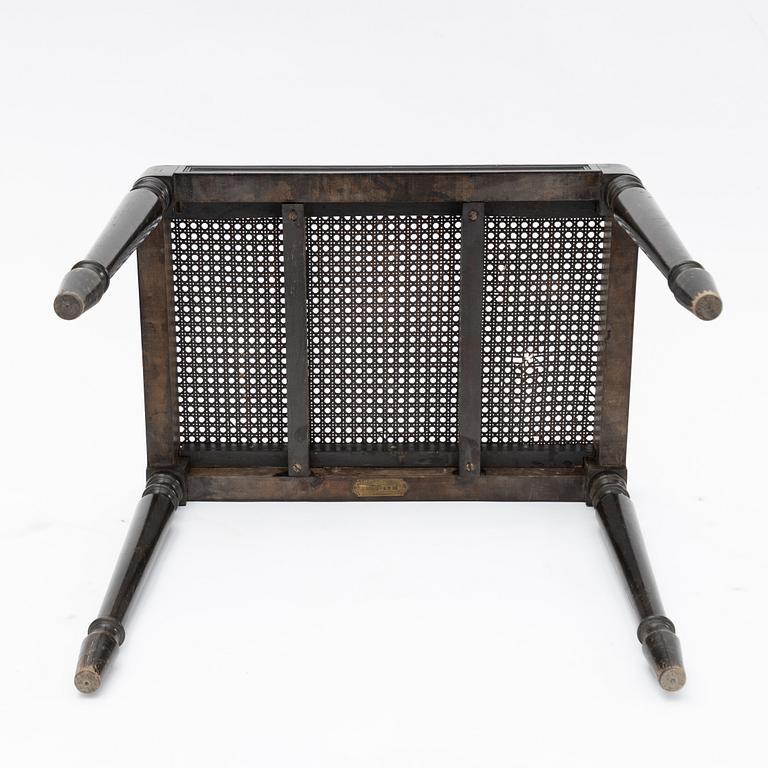 Nordiska Kompaniet, spegel med taburett, "Harding", 1920-tal.